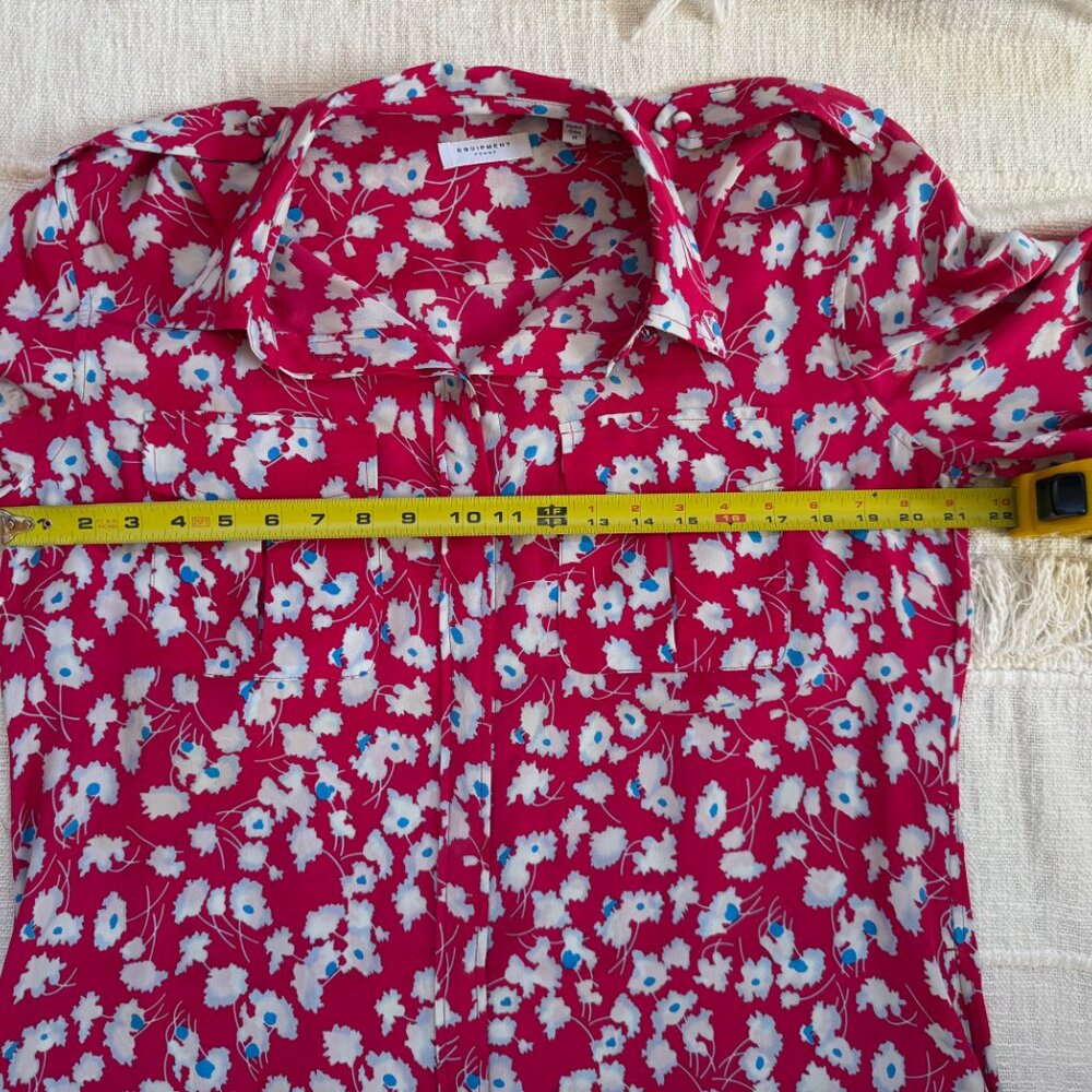EUC Equipment Major Shirt Dress, Size M - Picture 10 of 11